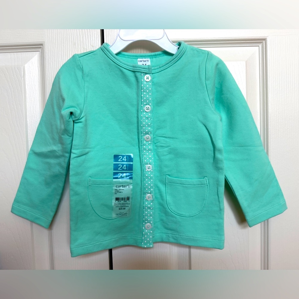 Brand new Carter's cardigan size 24m